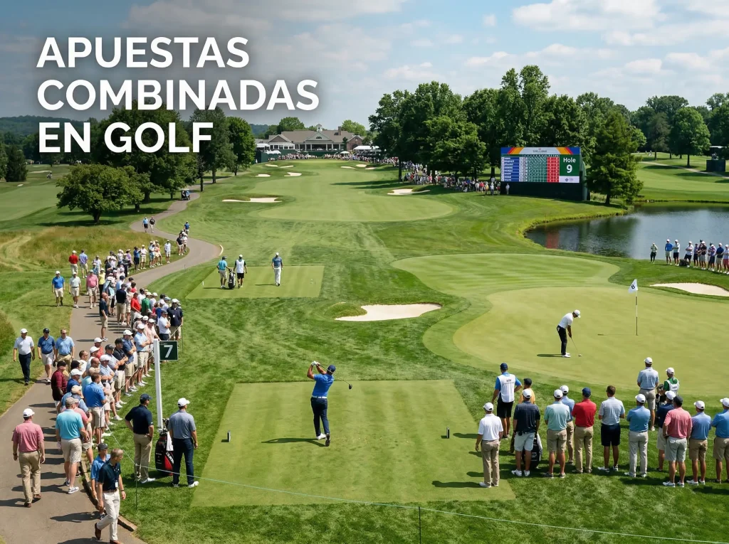 Apuestas combinadas en golf - parlays y acumuladores