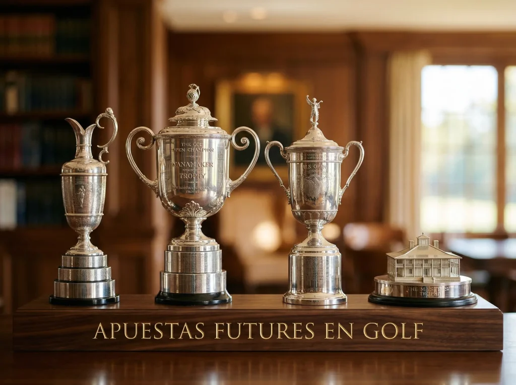 Apuestas futures golf - ganador de temporada y Majors