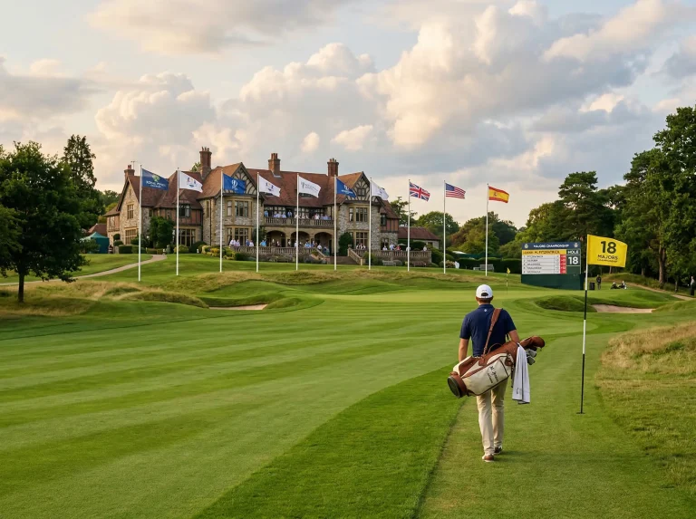 Apuestas en los Majors de golf con trofeos de Masters, US Open, Open y PGA Championship