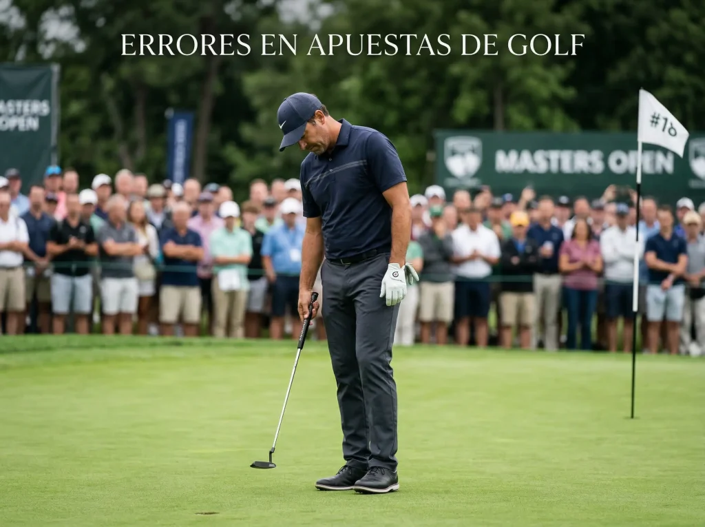 Errores comunes en apuestas de golf y como evitarlos