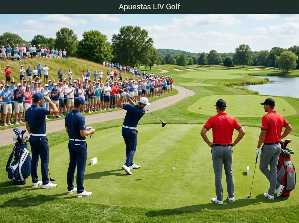 LIV Golf y apuestas - mercados para el circuito de 54 hoyos