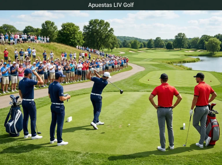 LIV Golf y apuestas - mercados para el circuito de 54 hoyos